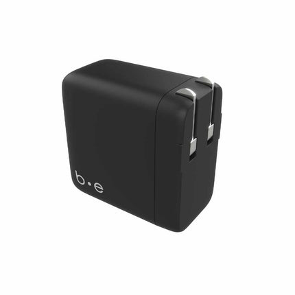 Wall Charger 3 Port 65W PD 2USB-C & USB-A Black Matt