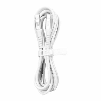 SpeedCharge Premium Braided Cable USB-C to USB-C 6ft 100W White