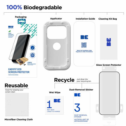 EasyFit Eco Screen Protector iPhone 17 Pro