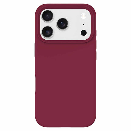 BESMG17PRM5 Silicone MagSafe Case iPhone 17 Pro Max Cranberry