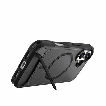BEARLK15US Armour Ultra MagSafe w/Kickstand Case iPhone 17e/16e/15/14/13 Black