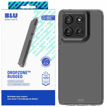 DropZone Rugged Case Moto G Stylus 2025 Clear