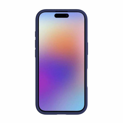 Silicone MagSasfe Case WITH Screen Protector iPhone 17 Pro Max Navy