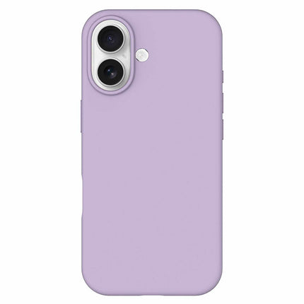 Silicone MagSasfe Case WITH Screen Protector iPhone 17 Lavender