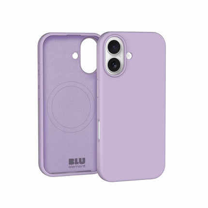 Silicone MagSasfe Case WITH Screen Protector iPhone 17 Lavender