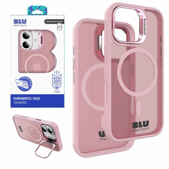 Chromatic Kick MagSafe Case WITH Screen Protector iPhone 17 Pink