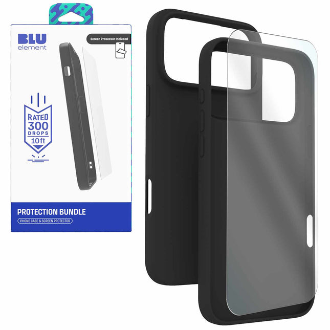 Gelskin Case WITH Screen Protector iPhone 17 Pro Max Black