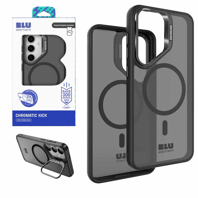 Chromatic Kick Case WITH Screen Protector Galaxy S25 FE Black