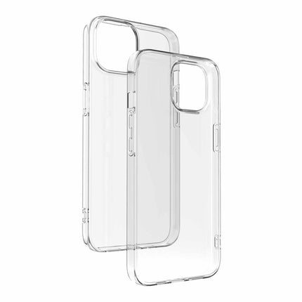 Gelskin Case WITH Screen Protector FOR IPHONE 15 - CLEAR Clear