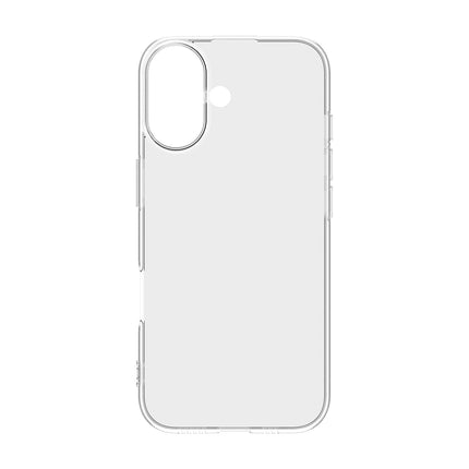 Gelskin Case WITH Screen Protector FOR IPHONE 16 - CLEAR Sage Green