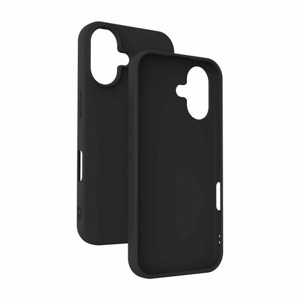 Gelskin Case WITH Screen Protector FOR IPHONE 16 - BLACK Black