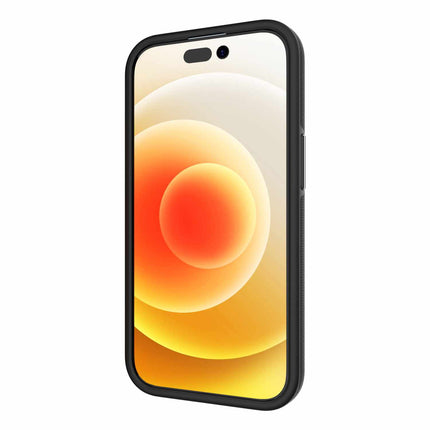 Armour Rugged WITH Screen Protector FOR iPhone 16E/14/13 - BLACK Black