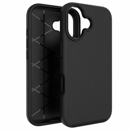 Armour Rugged WITH Screen Protector FOR iPhone 17 - BLACK Black