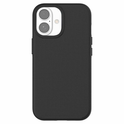 Armour Rugged WITH Screen Protector FOR iPhone 16 - BLACK Black