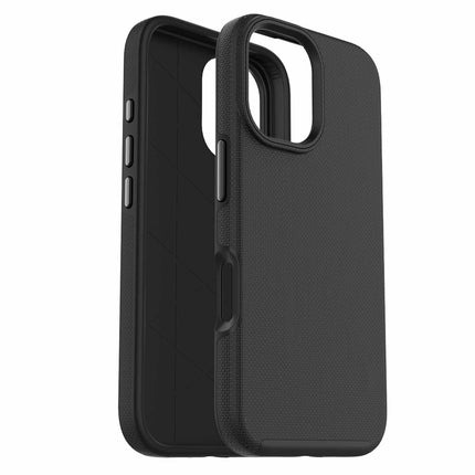Armour Rugged WITH Screen Protector FOR iPhone 16 - BLACK Black
