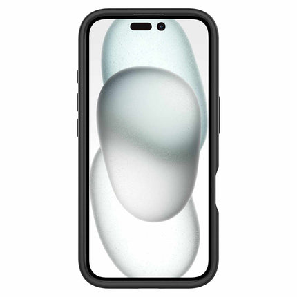 Armour Rugged WITH Screen Protector FOR iPhone 16 - BLACK Black