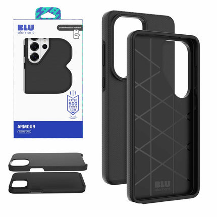Armour Rugged WITH Screen Protector for Galaxy S26 Ultra Black