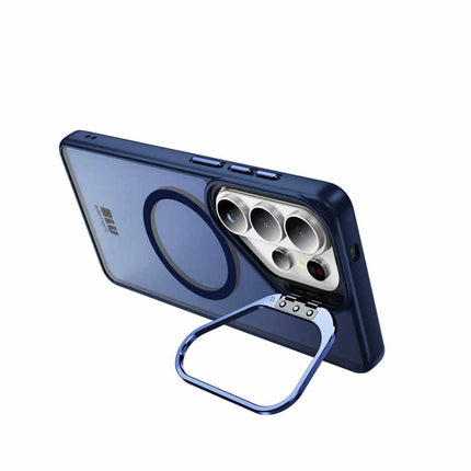 Chromatic Kick w/Magnets Case WITH Screen Protector for S26 Ultra Navy